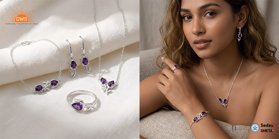 Amethyst Jewelry Styles for Purple Day